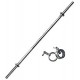 Body Maxx 5 Feet Weight Straight Bar With Locks (28 MM) 